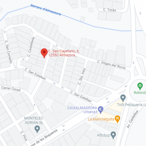 Promoción de 6 viviendas en la calle San Cayetano, 6, ejecutada al 46% en Almazora (Castellón). FR 41.822 - 41.827. RP Villarreal nº2.
