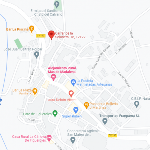 Promoción de 14 apartamentos en la calle Solaneta, 16, ejecutada al 20% en Figueroles (Castellón). FR 1973 - 1986. RP Lucena del Cid
